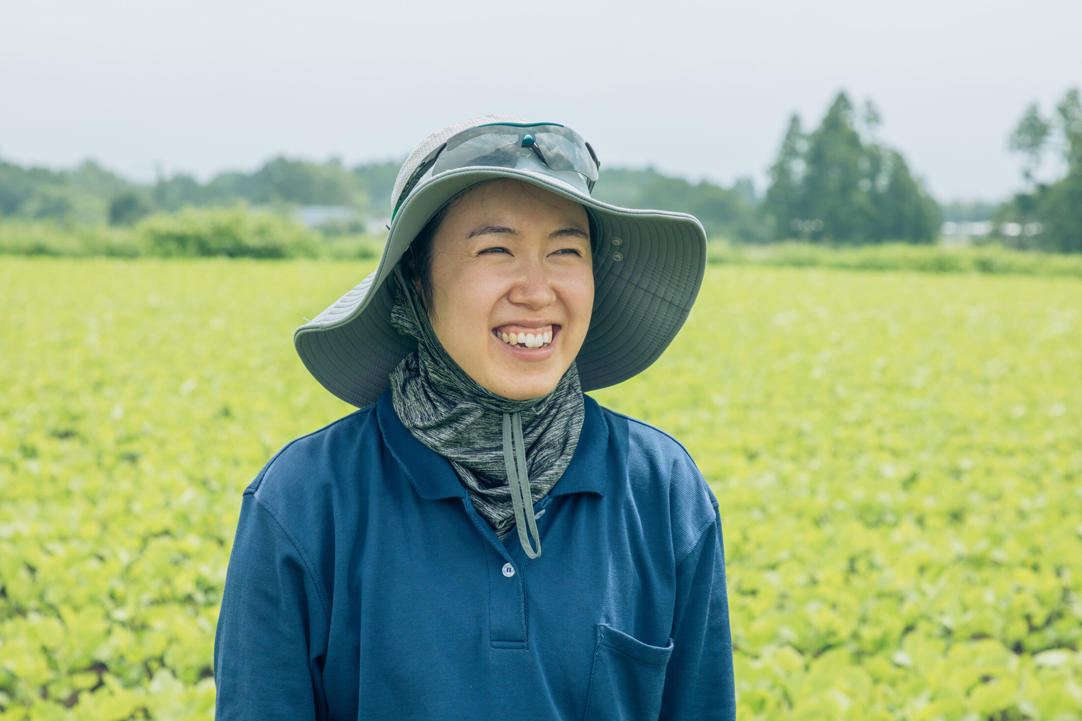 笑顔が素敵な亀澤さん。移住するまで、都城市にはほとんど行ったことがなかったそう