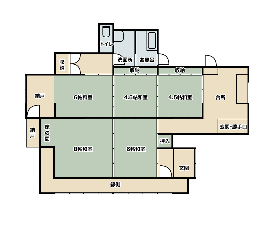 detached 梅北町