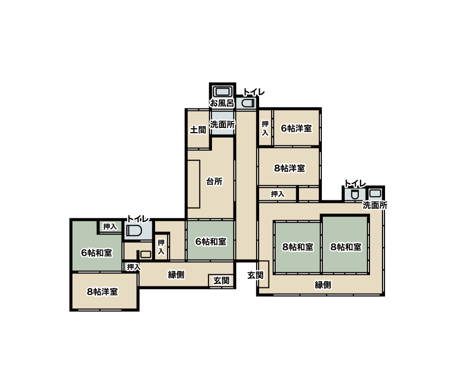 detached 庄内町