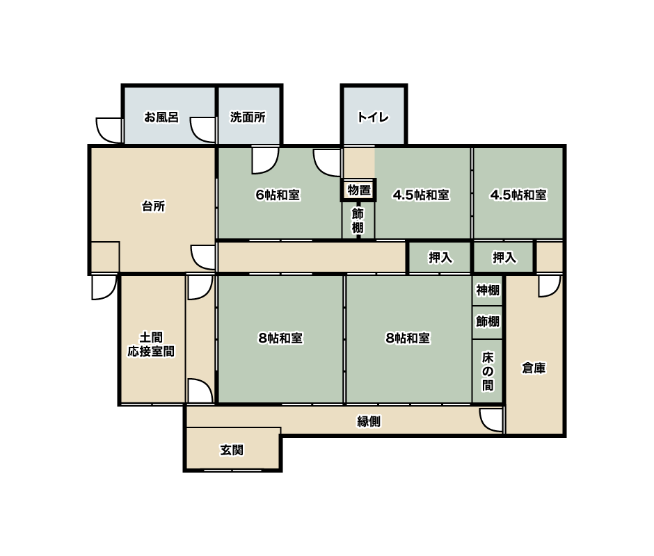detached 野々美谷町