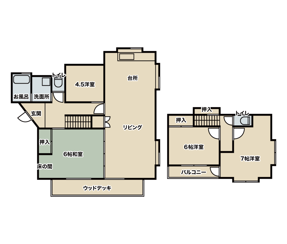 detached 南横市町