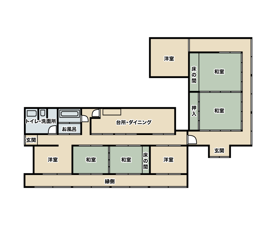 detached 梅北町