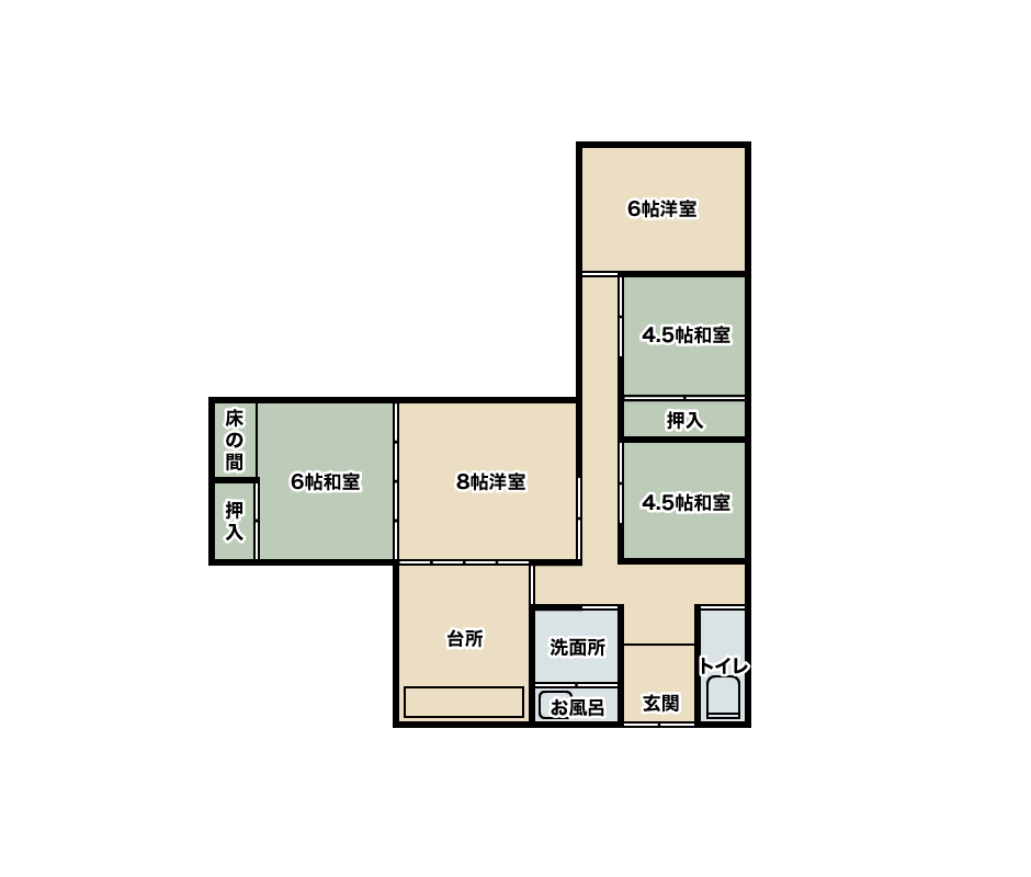 detached 都北町