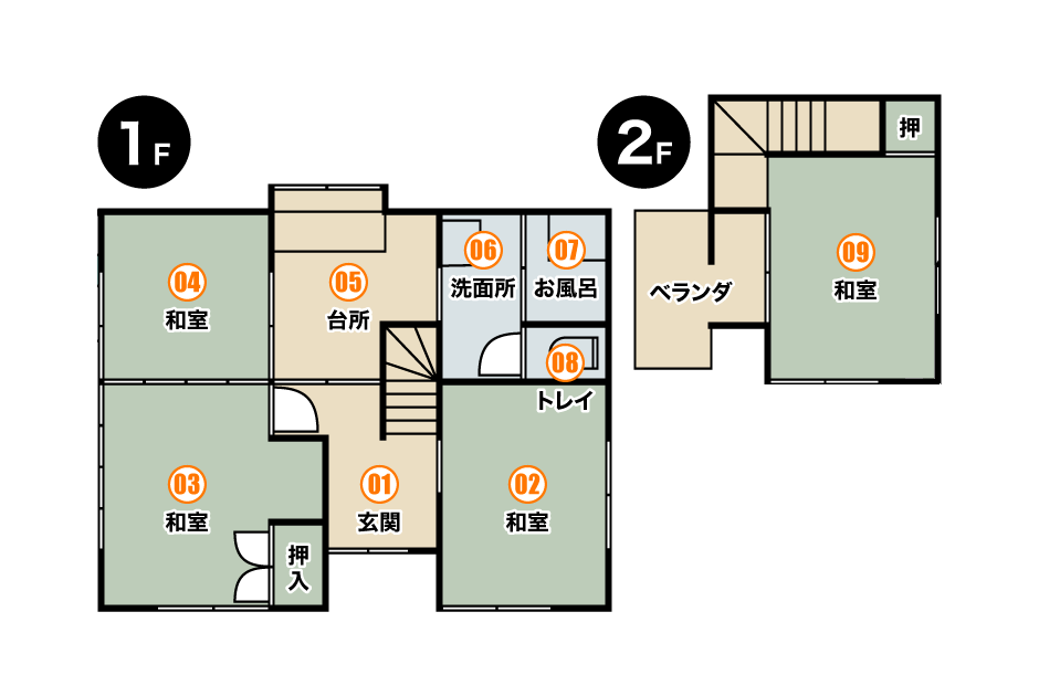 detached 上長飯町