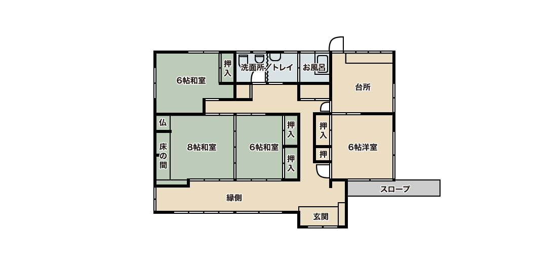 detached 久保原町