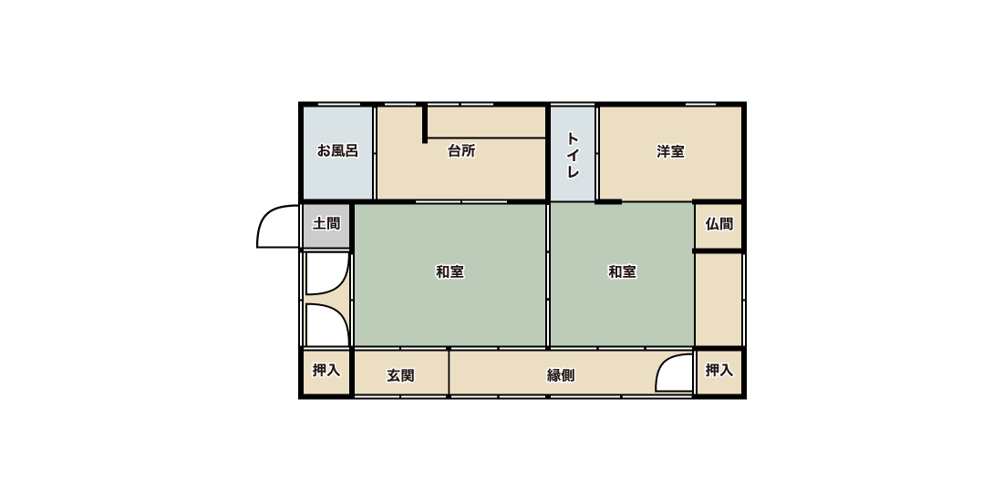 detached 下長飯町