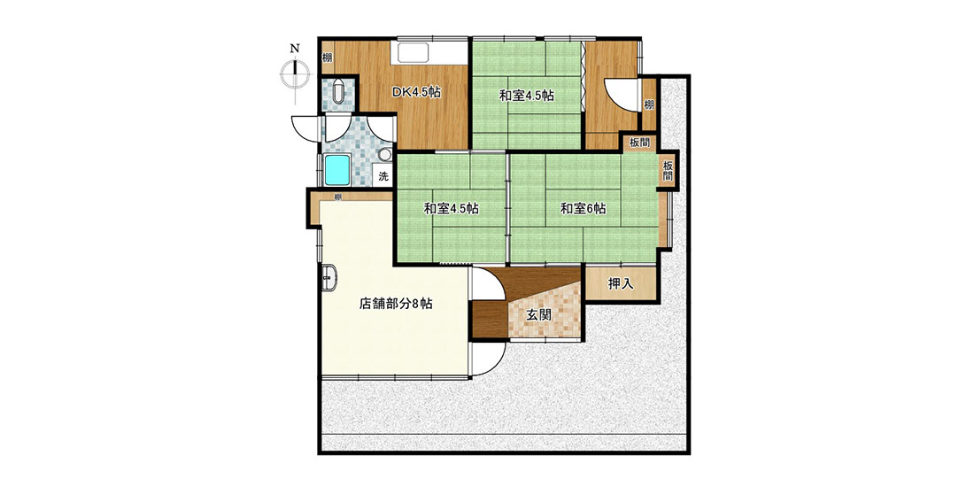 detached 姫城町